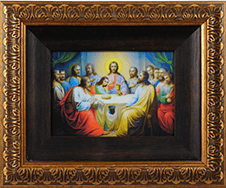 Souvenir in a kiot "The Last Supper", 21 x 25
