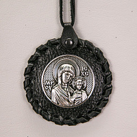 Medallion with the image of Jesus (woven)