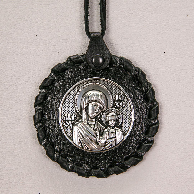 Medallion with the image of Jesus (woven)