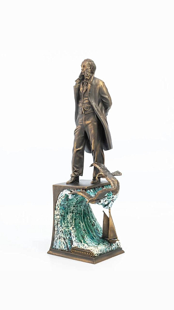 Statue of Ivan (Hovhannes) Konstantinovich Aivazovsky on a Wave