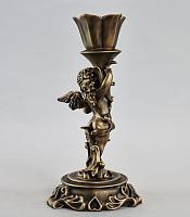 Candle holder with little angel (right)