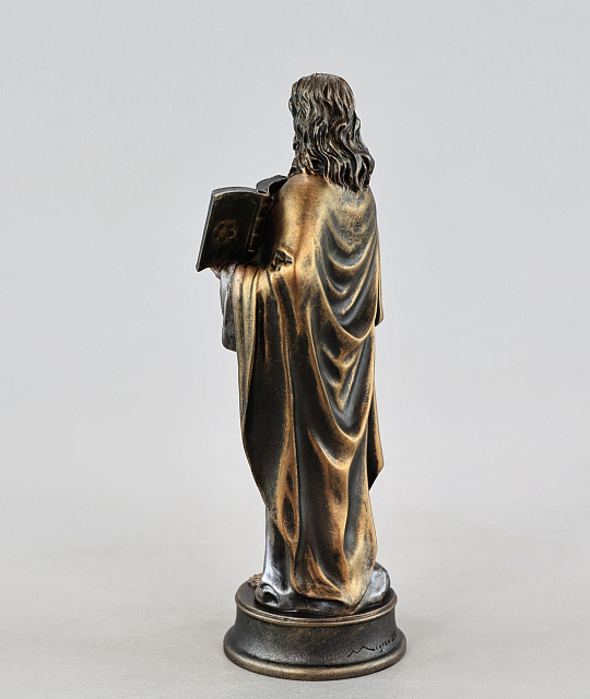 Statuette Jesus with the Old Testament (Vernissage color)