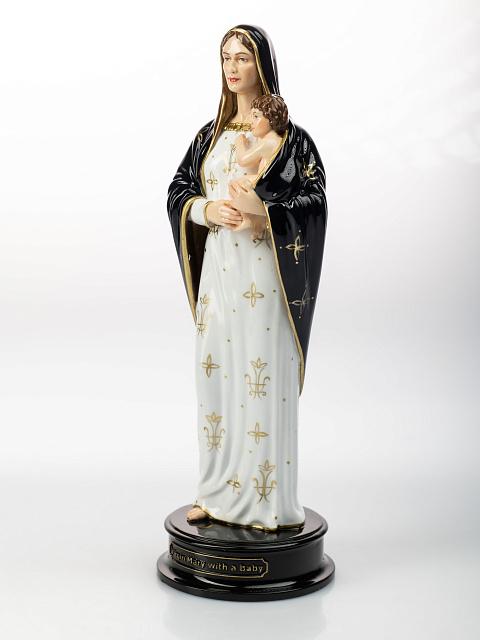 Statue of the Holy Virgin Mary with Child (hand-painted)