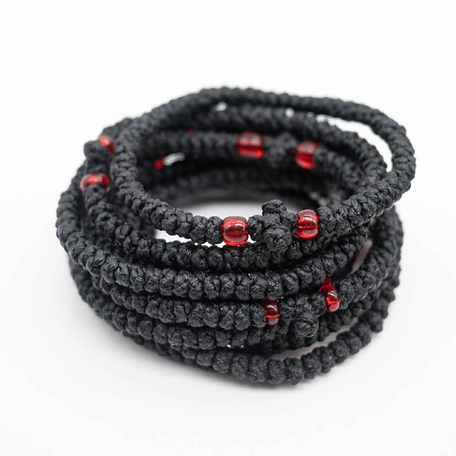 Komboskini bracelet black
