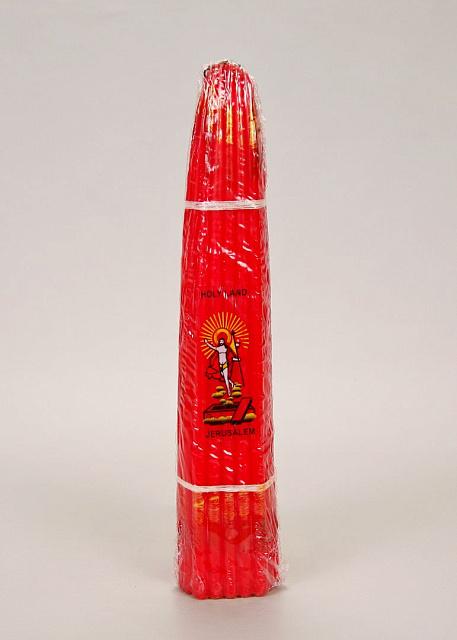  Jerusalem candles 33 pcs/pack (paraffin) 24 cm