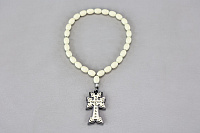 Prayer beads with cross, payir paypanir (assorted)