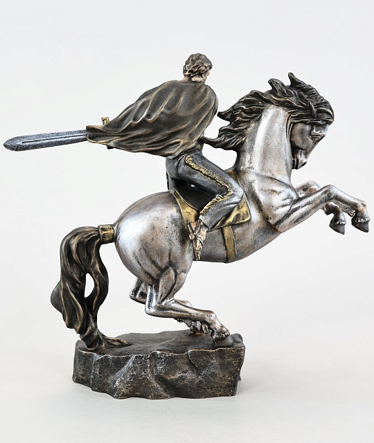 Statuette David of Sasun on horseback (Vernissage color)