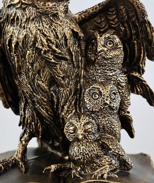 Statuette Owl - jewelry box