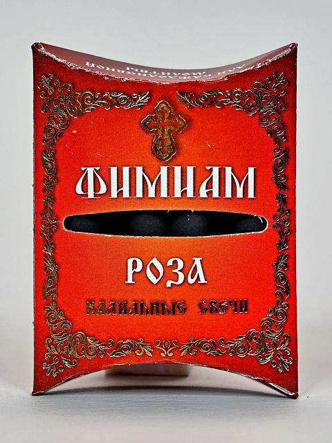 Incense candles, small, 7 pcs./pack (Rose)