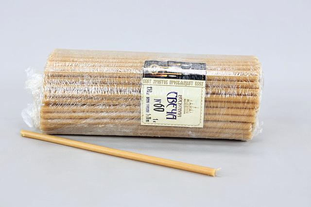 Beeswax candle No.60 (20 cm) / 150 pcs