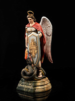 Statue of Archangel Michael (hand-painted)