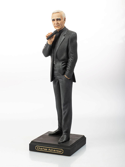Figurine of Charles Aznavour  (hand-painted)