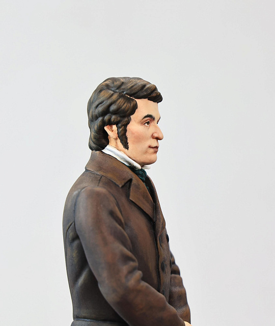 Khachatur Abovyan figurine (hand-painted)