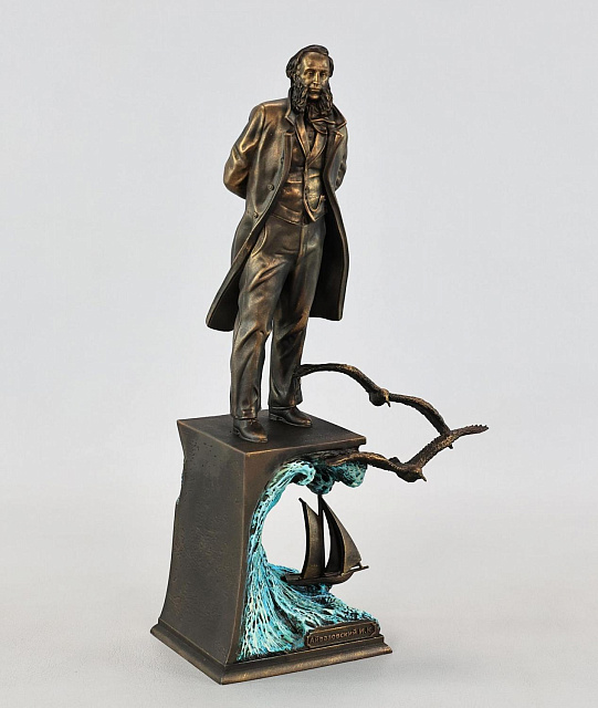 Statue of Ivan (Hovhannes) Konstantinovich Aivazovsky on a Wave