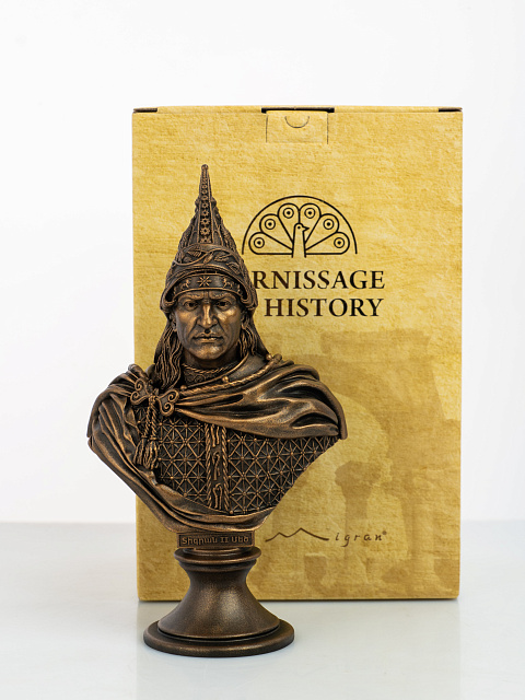 Bust of King Tigranes the Great II (aged bronze)