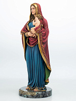 Statue of the Holy Virgin Mary with Child (hand-painted)