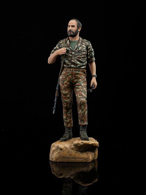 Statue of Monte "Avo" Melkonyan (hand-painted)