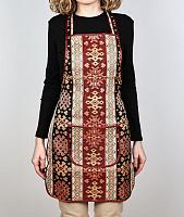 Apron made of fabric with ornament (color 2)