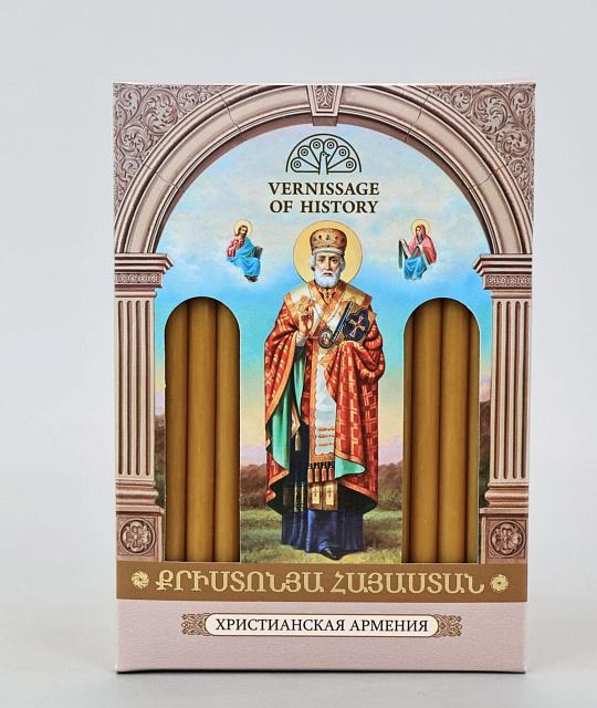 Home prayer candles "Nicholas the Wonderworker", 14 pcs/pack