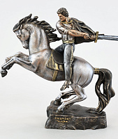 Statuette David of Sasun on horseback (Vernissage color)