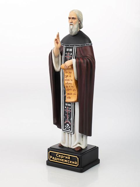 Statue of Saint Sergius of Radonezh (hand-painted)