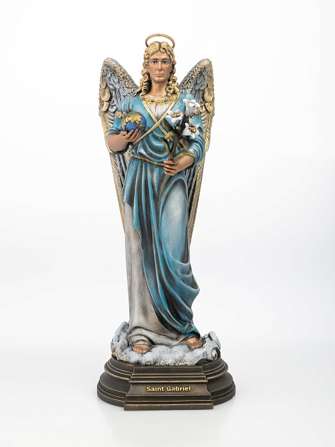 Statue of Archangel Gabriel (Vernissage color)