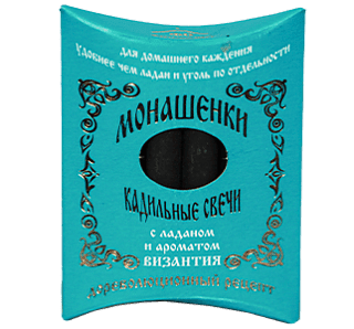 Small incense candles, 7 pcs/pack (Byzantium)