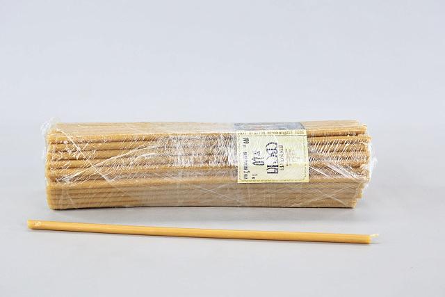 Beeswax candle No.40 (28 cm) / 100 pcs