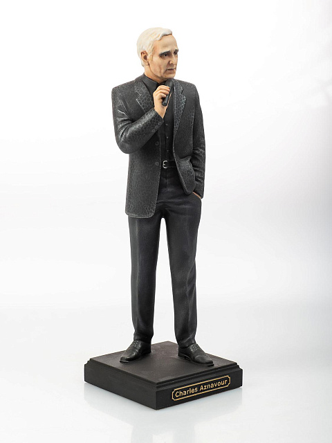 Figurine of Charles Aznavour  (hand-painted)