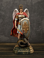 Statue of Archangel Michael (hand-painted)