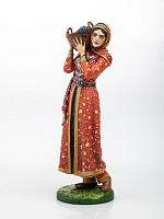 Statue of a Girl with a Basket of Grapes (hand-painted)