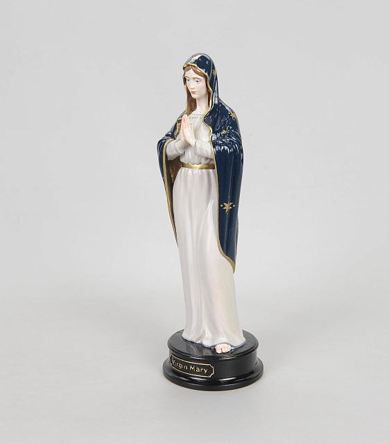 Figurine of Virgin Mary in Blue (hand-painted)