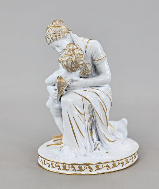 Statuette Mother and Child (hand-painted)