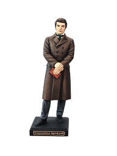 Khachatur Abovyan figurine (hand-painted)