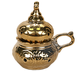 Ceramic censer, assorted colors