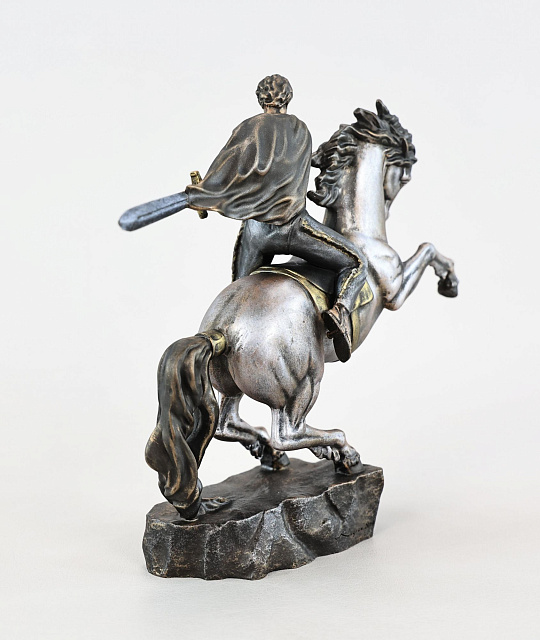Statuette David of Sasun on horseback (Vernissage color)