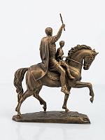 Statue of Saint Sargis with his son Martiros on horseback