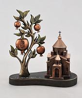 Church of Ripstime and pomegranate tree (Vernissage color)