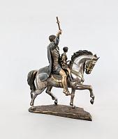 Figurine of Saint Sarkis with Son Martiros on Horse (Vernissage Color)