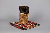 Ethno souvenir bottle cover