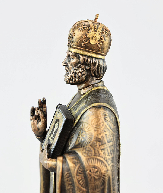 Statuette Nicholas the Wonderworker (Vernissage color)