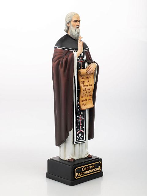 Statue of Saint Sergius of Radonezh (hand-painted)