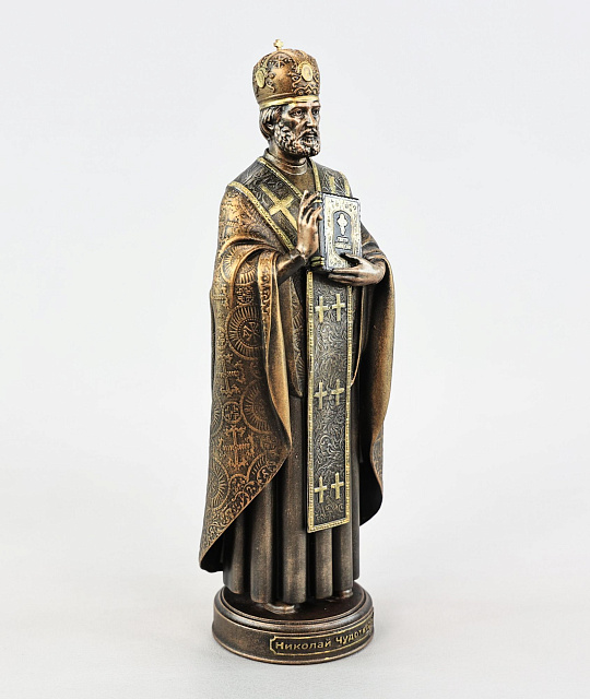 Statuette Nicholas the Wonderworker (Vernissage color)