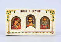 Souvenir triptych "Save and Protect"