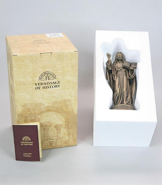 Figurine of Jesus with the Old Testament