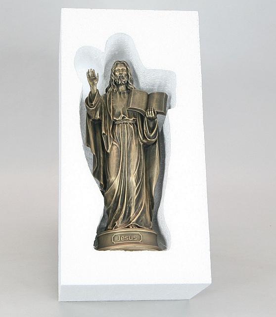 Figurine of Jesus with the Old Testament