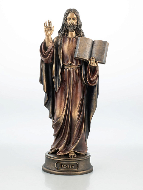 Statuette Jesus with the Old Testament