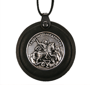 Medallion with the image of St. George the Victorious