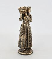 Figurine of Girl with Grapes Basket