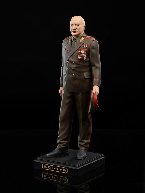 Statue of Ivan Bagramyan (hand-painted)